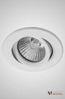 Поворотный встраиваемый точечный светильник AM Group AM04 WH
