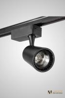 Однофазный трековый светильник светодиодный AM Group AM228 BK 3000K