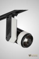 Однофазный трековый светильник светодиодный AM Group AM180-BK-WH 4000K