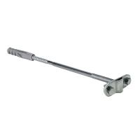 Держатель фасадный L=400mm Ni EKF PROxima