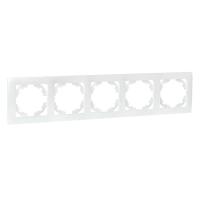 Валенсия Рамка 5-местная жемчуг EKF