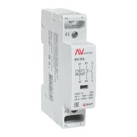 Контактор модульный КМ 25А 1NC+1NO 230VAC (1 мод.) AVERES EKF