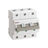 Автоматический выключатель ВА 47-125 3P 100А (C) 15кА PROXIMA EKF