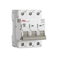 Выключатель автоматический AV-6 DC 3P 50A (K) 6kA EKF AVERES