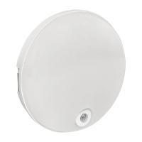 Светильник светодиодный ЖКХ круг ДПО-2100 с инфракрасным датчиком движения 12Вт 4000K IP65 LUMA EKF