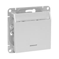 Механизм выключателя, карточный, с подсветкой, алюминий Эпика EKF