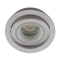 Поворотный встраиваемый точечный светильник AM Group AM341 WH