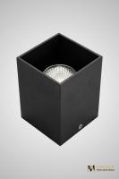 Потолочный накладной светильник черный AM Group AM01-110 BK