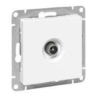 Механизм розетки TV, опроходная, белый Эпика EKF