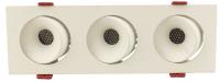 Светильник встраиваемый AM480-3 WH+WH цвет - белый (WH)