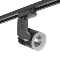Однофазный трековый светильник светодиодный AM Group AM333 12W BK 4000K