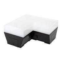 Фигурный коннектор для светодиодных линейных светильников ДБО-L черный 8Вт 4000К IP20 LUMA EKF