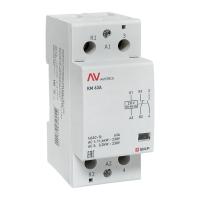 Контактор модульный КМ 63А 1NC+1NO 230VAC (2 мод.) AVERES EKF