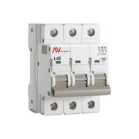 Выключатель автоматический AV-10 3P 40A (L) 10kA EKF AVERES