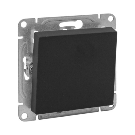 Механизм выключателя, одноклавишный, перекрёстный, чёрный Эпика EKF