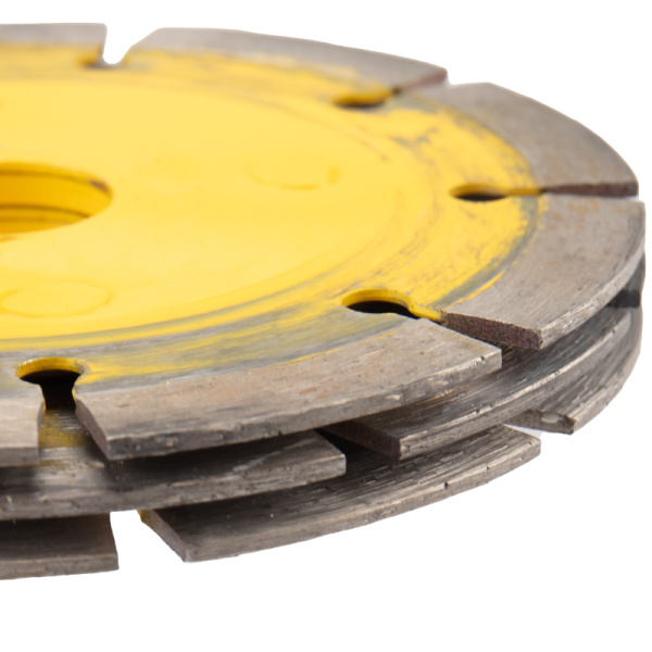 Диск алмазный тройной сегментный 125х22,2мм, сухая резка KRANZ