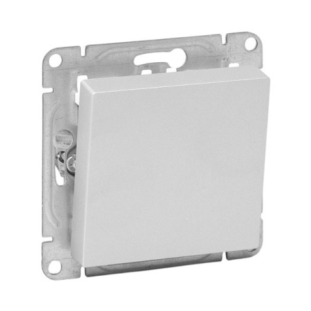 Механизм выключателя, одноклавишный, перекрёстный, алюминий Эпика EKF